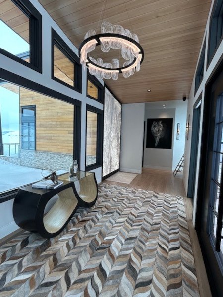 Log Home Interior